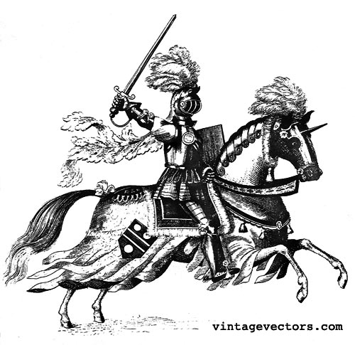 Clipart Knight On Horse. templar knight